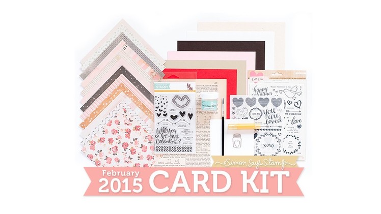 Simon Says Stamp February 2015 Card Kit Reveal & Inspiration with Shari Carroll