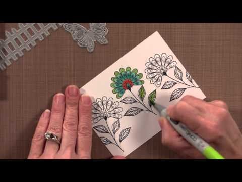 You Color My World Card