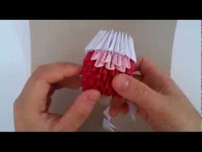 3D origami hellokitty new version part 2