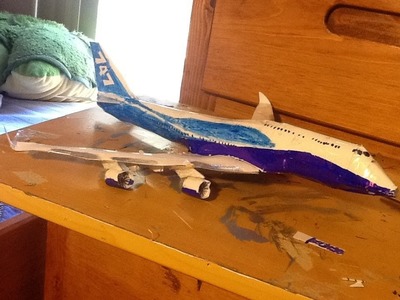 Boeing 747 Paper Model