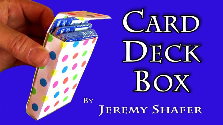 Card Deck Box