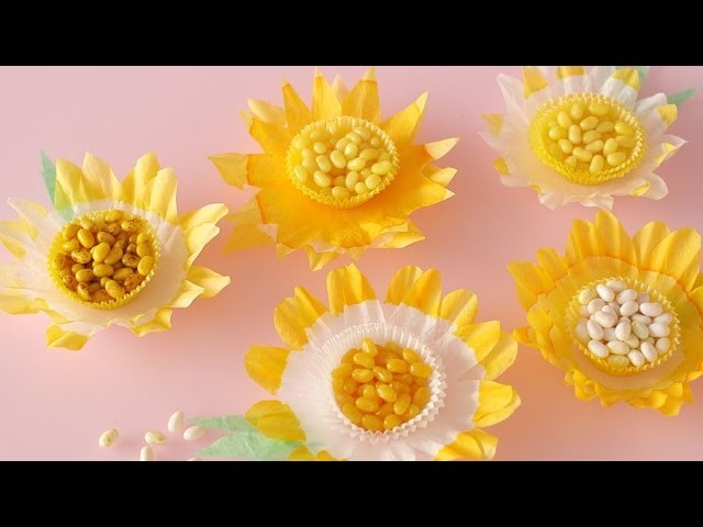 Coffee Filter Flowers - Martha Stewart