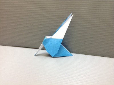Daily Origami: 011 - Hummingbird
