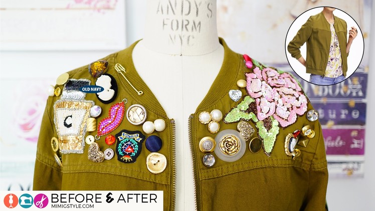 DIY: How To Glam Up Your Jacket