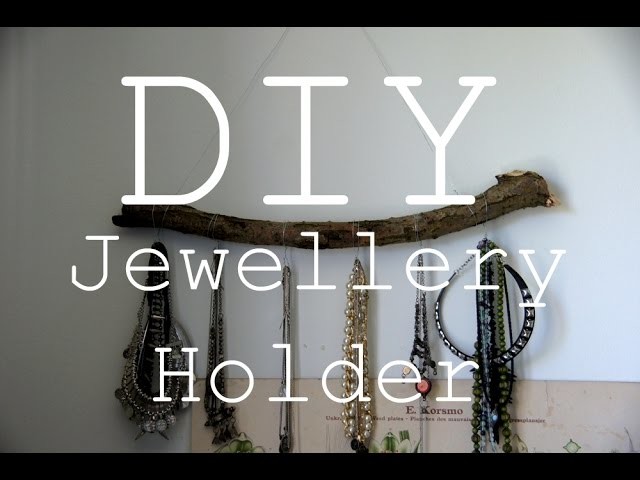 DIY Jewellery Branch. Boho Room Decor