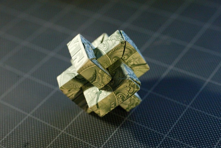 Dollar Origami: $3 Umulius Rectangulum
