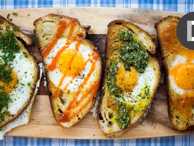 Hole in the Bread Eggs!