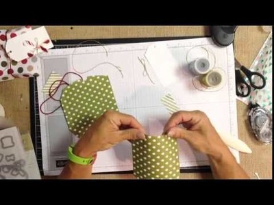 How to assemble the Square Pillow Box Thinlit from Stampin' UP!