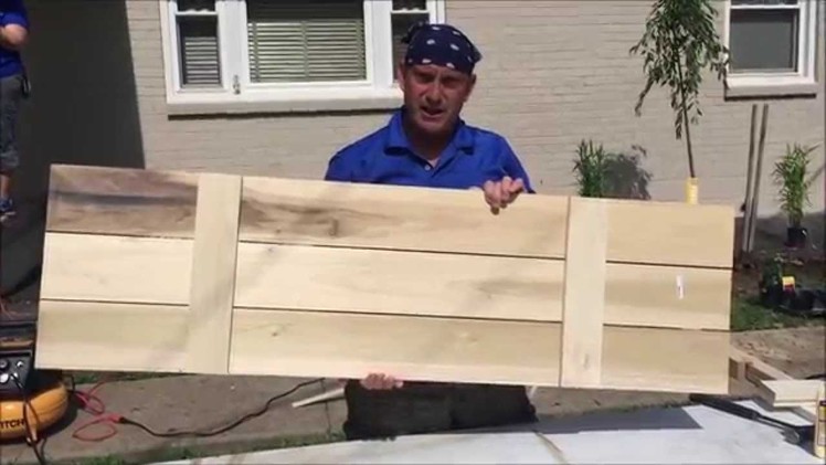 How to Build a Board and Batten Shutter