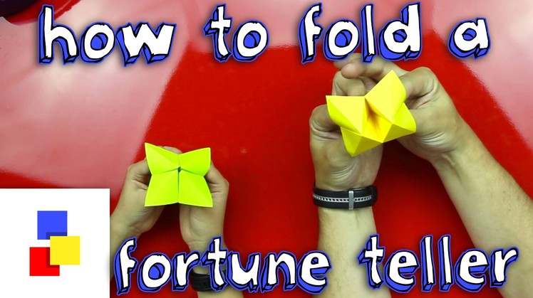 How To Fold A Fortune Teller