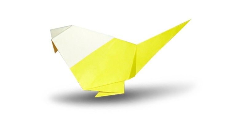 How to fold an Origami Bird
