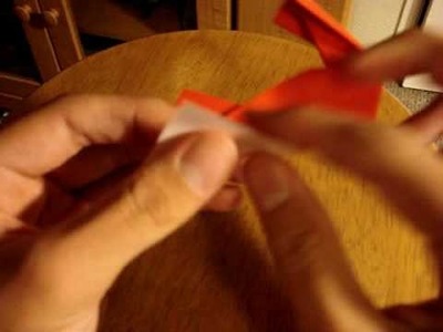 How to fold an origami fox