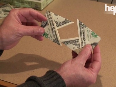 How To: Fold An 'X Wallet' Out Of Dollar Bills