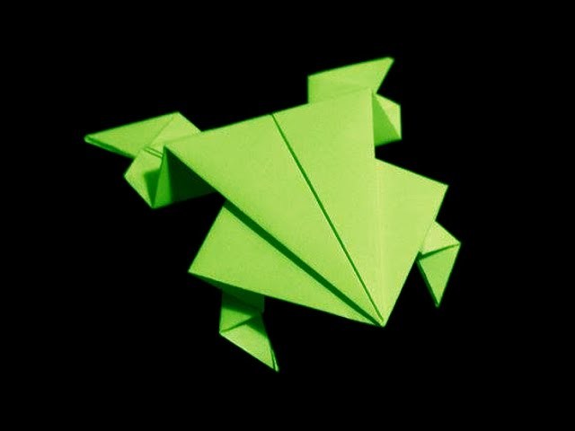 How To Fold: Origami Jumping Frog