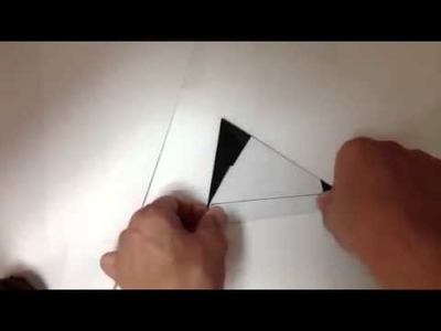 How to make a origami Snoopy