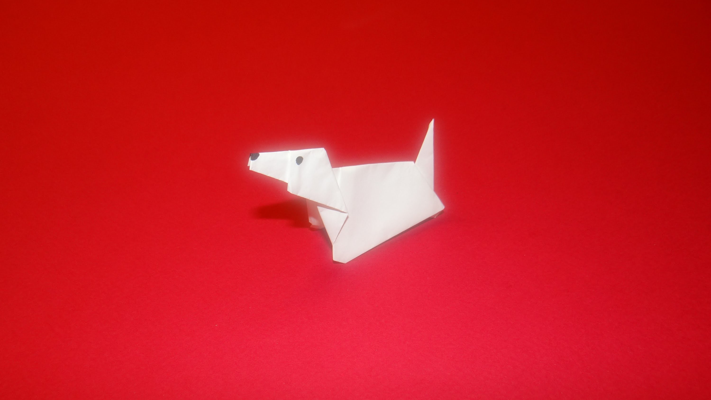 How To Make An Origami Dog 02