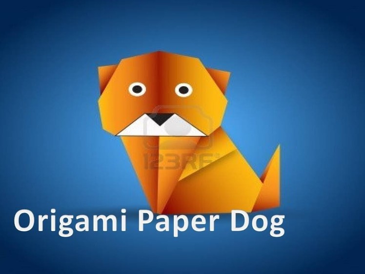 How to make an Paper Dog