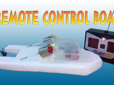 How to make Boat remote control two motors