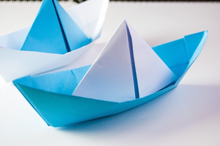 How to make origami boat