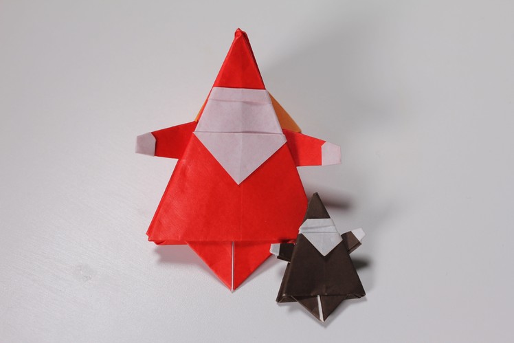 How to Origami Christmas : Santa Claus