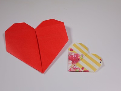 How to origami : Easy Heart