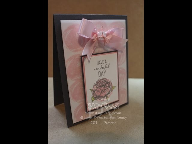 How to Soften Any Card Using Vellum with Deb Valder