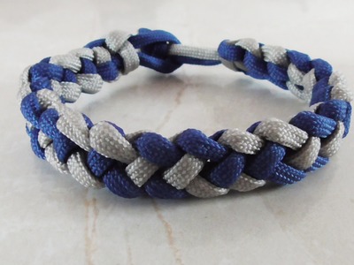 How To Tie A Coyote Trail Paracord Bracelet Without Buckle