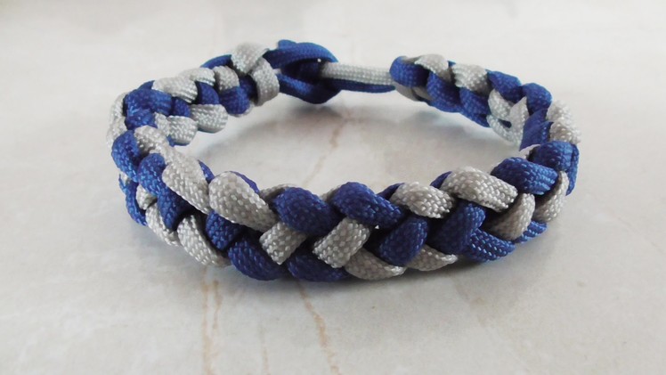How To Tie A Coyote Trail Paracord Bracelet Without Buckle