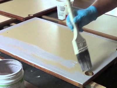 How to use Chalk Paint on Cabinet Faces