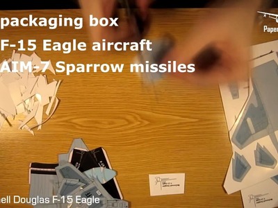 McDonnell Douglas F 15 Eagle - Paper Model Aircraft