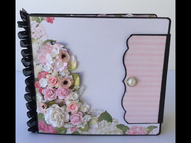 Mini album plus start to finish~Wild Orchid Crafts & Nitwit Collections!