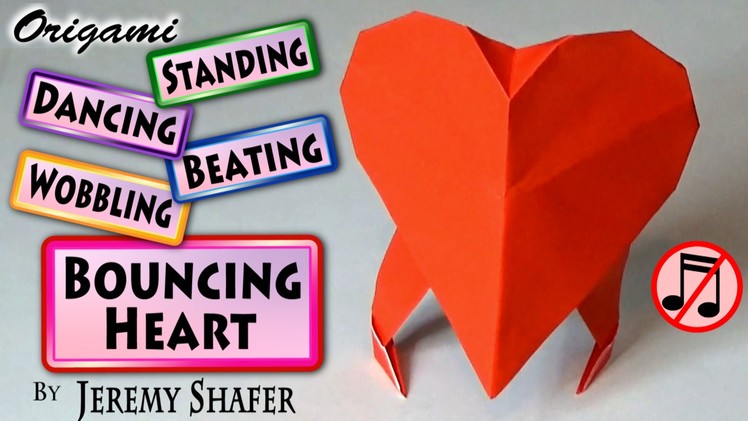 Origami Bouncing Heart (no music)