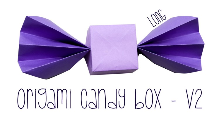 Origami Candy Box Tutorial ♥︎ Long Version ♥︎