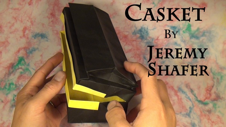 Origami Casket by Jeremy Shafer