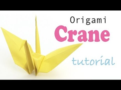 Origami Crane Tutorial - Origami Kawaii