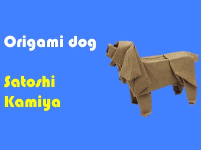 Origami dog by Satoshi Kamiya - Part 1