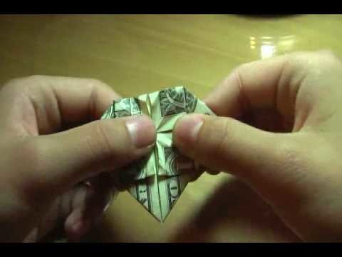 Origami - Dollar Bill Heart