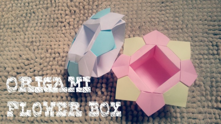 Origami Easy - Origami Flower Box