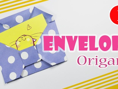 Origami envelope for romantic letter ❤  Easy origamy ❤