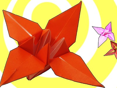 Origami Flower Lily. Iris Instructions [HD]