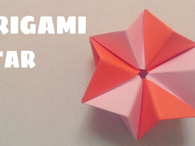 Origami for Kids - 3D Paper Star