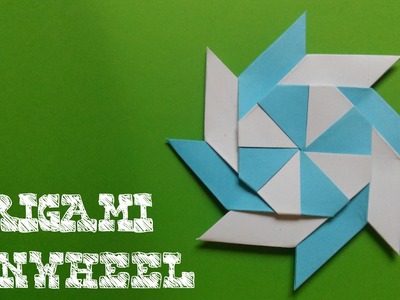 Origami for Kids - Origami Pinwheel
