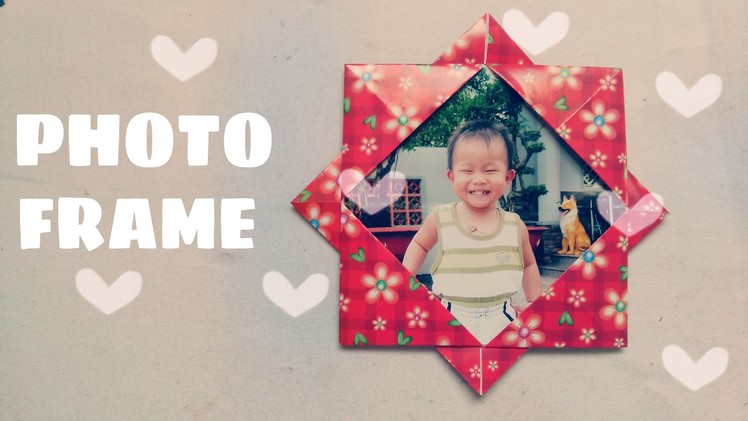 Origami for Kids - Origami Picture Frame