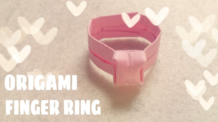 Origami for Kids - Origami Diamond Ring