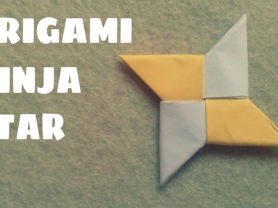 Origami for Kids - Origami Ninja Star