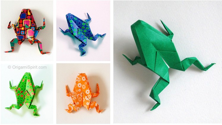 Origami Frog -Inflatable :: Rana de papel