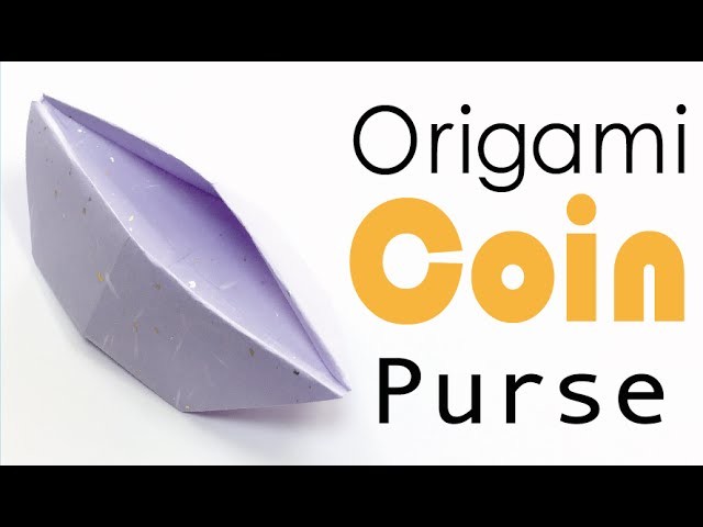 Origami Paper Coin Purse Case - Origami Kawaii