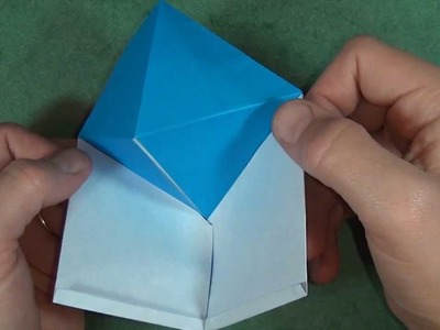 Origami Pop-up Pyramid Greeting Card by Jeremy Shafer