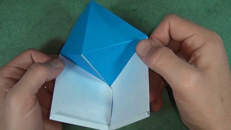 Origami Pop-up Pyramid Greeting Card by Jeremy Shafer
