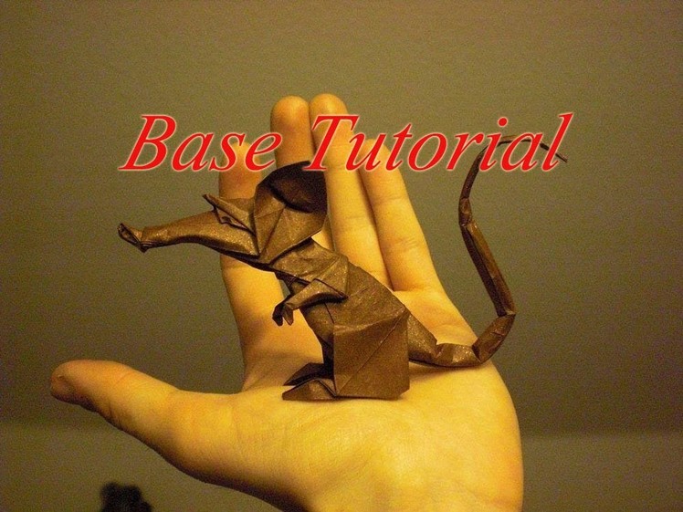 Origami Rat (Eric Joisel) Tutorials for folding and shaping